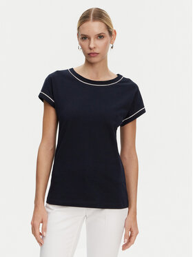 Luisa Spagnoli Luisa Spagnoli Tricou Brescello 542123 Negru Regular Fit
