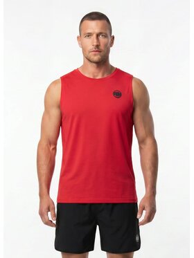 PITBULL PITBULL Tank top RUNWAY Czerwony Regular Fit