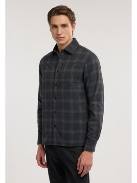Trussardi Trussardi Koszula 5028N000074N0GP Szary Regular Fit