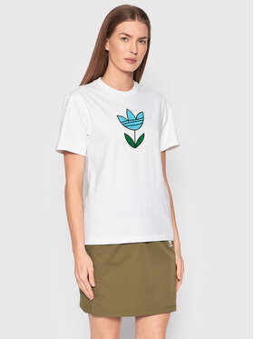 adidas adidas Póló Always Original Graphic HF2027 Fehér Regular Fit
