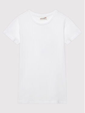 Coccodrillo Coccodrillo T-Shirt ZC1143201GYM Biały Regular Fit