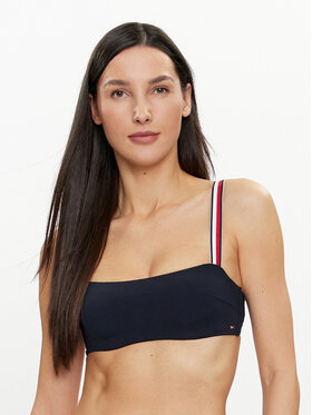 Tommy Hilfiger Tommy Hilfiger Gornji dio kupaćeg kostima UW0UW05291 Tamnoplava