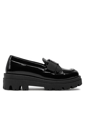 TWINSET Lordsy Moccassino 242GCJ022 M Černá