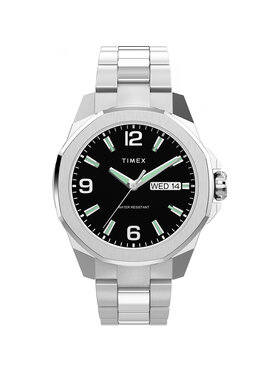 Timex Timex Hodinky TW2W92700 Strieborná