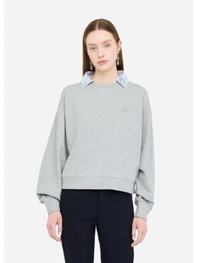 Liu Jo Liu Jo Felpa UF5254F087303658 Grigio Regular Fit