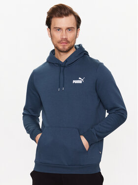 Puma Puma Bluza Essentials Small Logo 586691 Niebieski Regular Fit