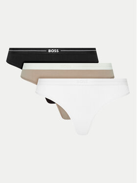 BOSS Boss Set di 3 perizomi 50510030 Nero