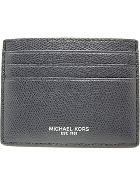 MICHAEL Michael Kors MICHAEL Michael Kors Etui na karty kredytowe WARREN Granatowy