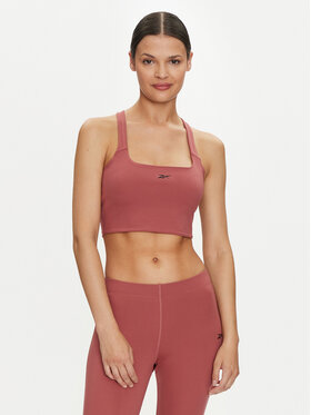 Reebok Reebok Top Yoga Peached 100037480 Bordoopunane Slim Fit