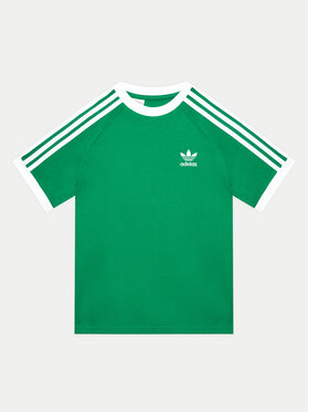 adidas adidas Tricou 3-Stripes IY7431 Verde Regular Fit