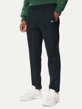 Lacoste Lacoste Spodnie dresowe XH1440 Zielony ciemny Regular Fit