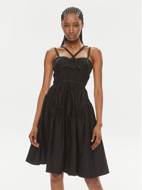 PINKO Pinko Коктейльна сукня Flash Dance Abito . 103753 A1XV Чорний Regular Fit