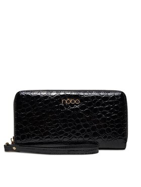 Nobo Nobo Portefeuille femme grand format NPUR-LR0052-C020 Noir