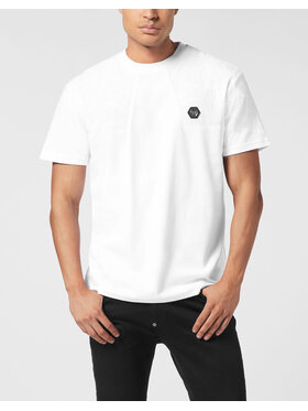 PHILIPP PLEIN PHILIPP PLEIN T-shirt 26195 Bianco Regular Fit