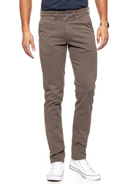 Wrangler Wrangler Pantaloni chino CHINO Marrone Slim Fit