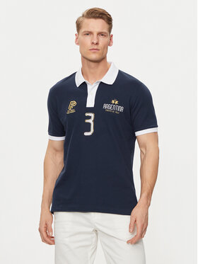 La Martina La Martina Polo YMP305 PK001 Granatowy Regular Fit