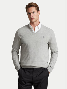 Polo Ralph Lauren Polo Ralph Lauren Sweater 710670789002 Szürke Slim Fit