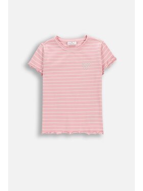 Coccodrillo Coccodrillo T-Shirt WC6143203HGK-007 Różowy Regular Fit