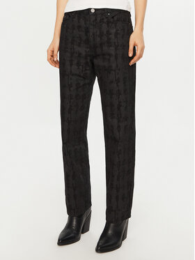 KARL LAGERFELD KARL LAGERFELD Blugi A1W10015 Negru Relaxed Fit