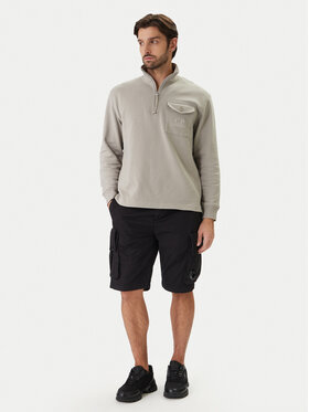 C.P. Company C.P. Company Шорти з тканини 20CMBE245A110340O Чорний Regular Fit