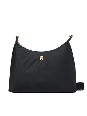 Tommy Hilfiger Tommy Hilfiger Torbica Popette Shoulder Bag AW0AW17937 Crna