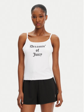 Juicy Couture Juicy Couture Top Dream Of Vest JCLCT125505 Biały Slim Fit