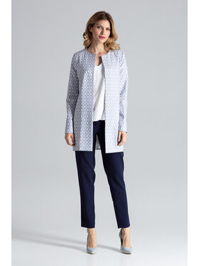 FIGL FIGL Płaszcz M551 Kolorowy Regular Fit