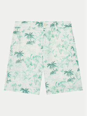 Guess Guess Szövet nadrág L5GD20 WFBT0 Zöld Regular Fit