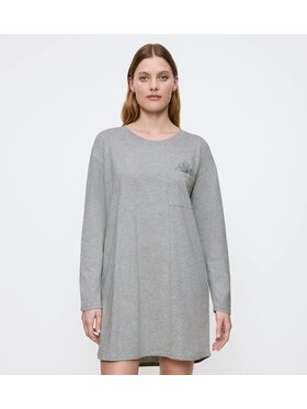 Triumph Triumph Koszula nocna Nightdresses NDK 01 LSL X Szary Regular Fit