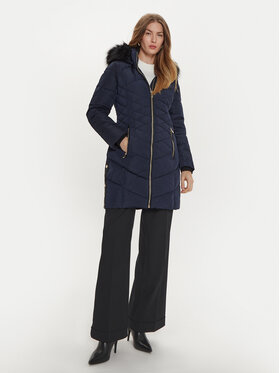Morgan Morgan Vatovaná bunda 242-GCLEO Tmavomodrá Regular Fit