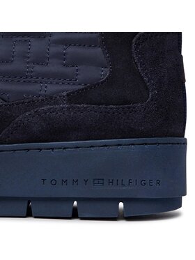 Tommy Hilfiger Škornji Za Sneg Tommy Monogram Snowboot FW0FW07637 Modra