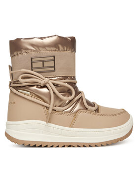 Tommy Hilfiger Tommy Hilfiger Sniego batai Snow Boot T3A5-34052-1474 S Smėlio