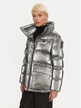 Blauer Blauer Zimní bunda 24WBLDC02250 Stříbrná Regular Fit