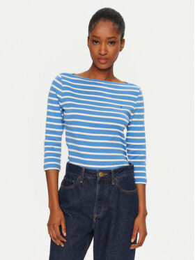 Tommy Hilfiger Tommy Hilfiger Blúz New Cody WW0WW40589 Kék Slim Fit