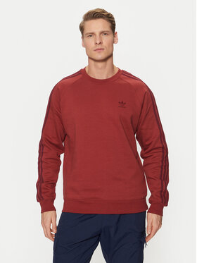 adidas adidas Felpa adicolor Classics 3-Stripes JP0992 Rosso Regular Fit