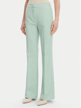 Maryley Maryley Штани з тканини 25EB587/43SP Зелений Regular Fit