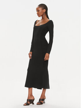 PINKO Pinko Koktel haljina Antiope 103101 A1L0 Crna Regular Fit