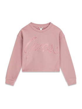 Guess Guess Mikina J6YQ02 K4420 Svetloružová Relaxed Fit