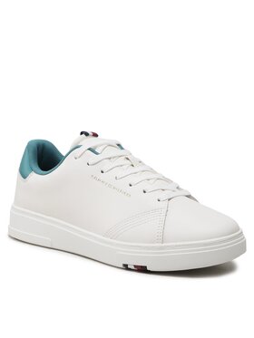 Tommy Hilfiger Tommy Hilfiger Sneakersy Elevated Rbw Cupsole Leather FM0FM04487 Bílá
