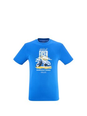 Millet Millet T-Shirt Cimaï Summit Ts Ss M Niebieski Regular Fit