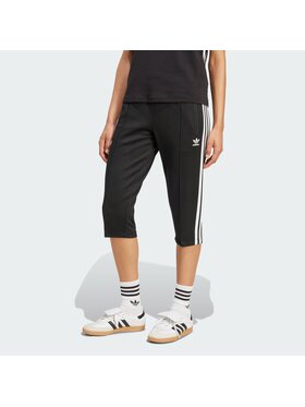 adidas adidas Spodnie capri 150929 Czarny Slim Fit