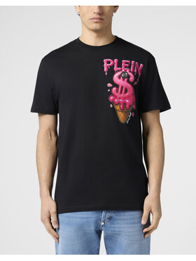 PHILIPP PLEIN PHILIPP PLEIN T-Shirt 30608 Czarny Regular Fit