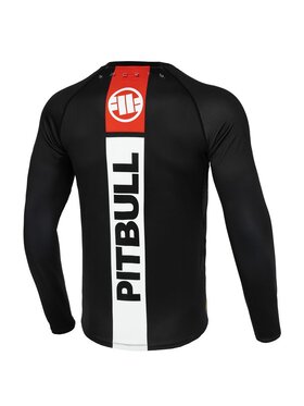 PITBULL PITBULL Longsleeve Longsleeve Rashguard Hilltop Sports L Czarny Slim Fit
