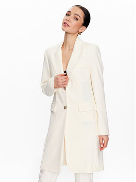 Maryley Maryley Płaszcz przejściowy 23EB110/M01 Beżowy Regular Fit