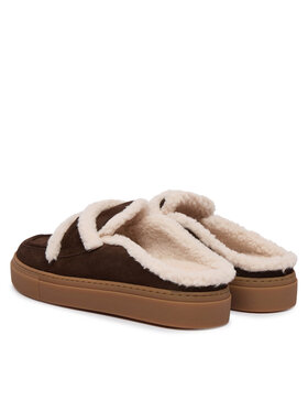 Inuikii Inuikii Šlepetės Mule Wool 1004.017.0011 Ruda