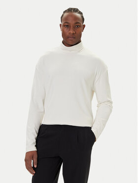 Calvin Klein Calvin Klein Krekls ar augstu apkakli LV04LD215G Balts Regular Fit