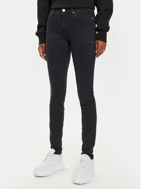 Guess Guess Farmer W4BAJ3 D5HA1 Fekete Skinny Fit