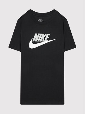 Nike Nike Тишърт Sportswear AR5252 Черен Standard Fit