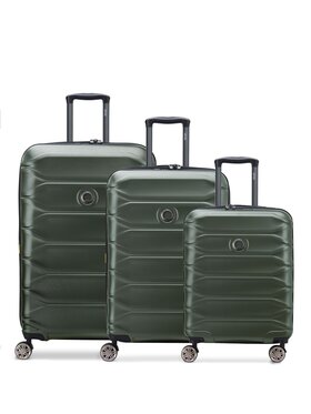 Delsey Paris Delsey Paris Komplet walizek 301416 Zielony