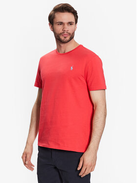 Polo Ralph Lauren Polo Ralph Lauren T-Shirt 710671438302 Czerwony Slim Fit
